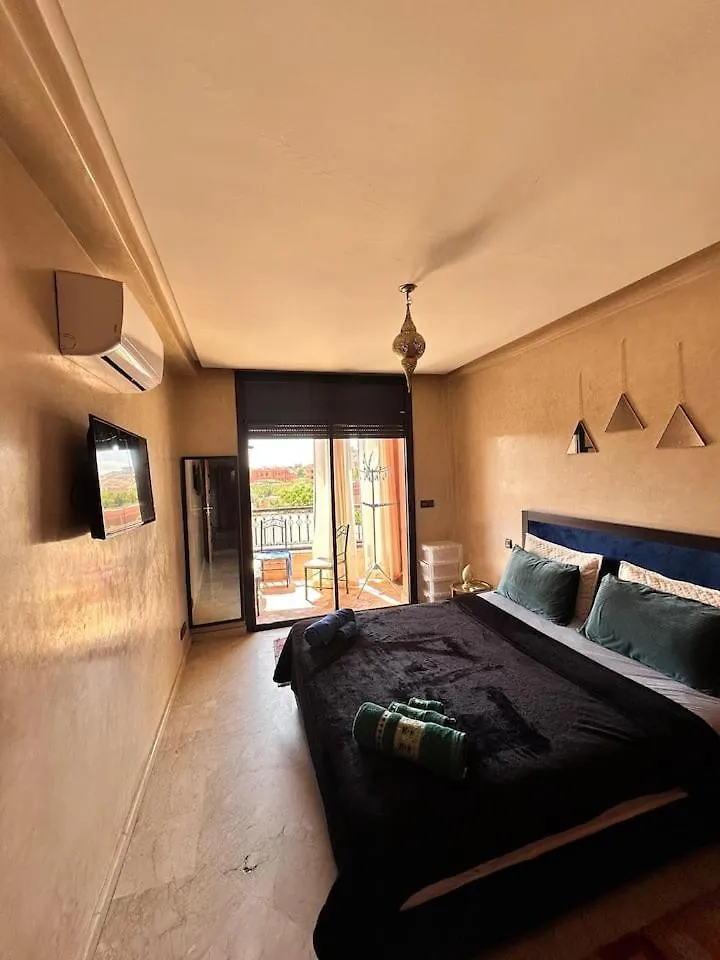 Central Gueliz Apartment Bright & Peaceful Marrakesz 0*,  Maroko